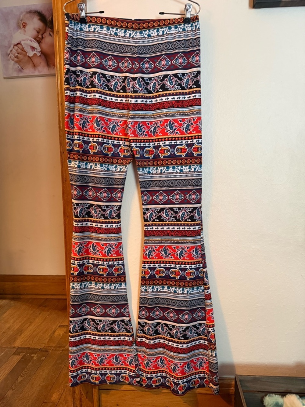 Boho Printed Flare Pants